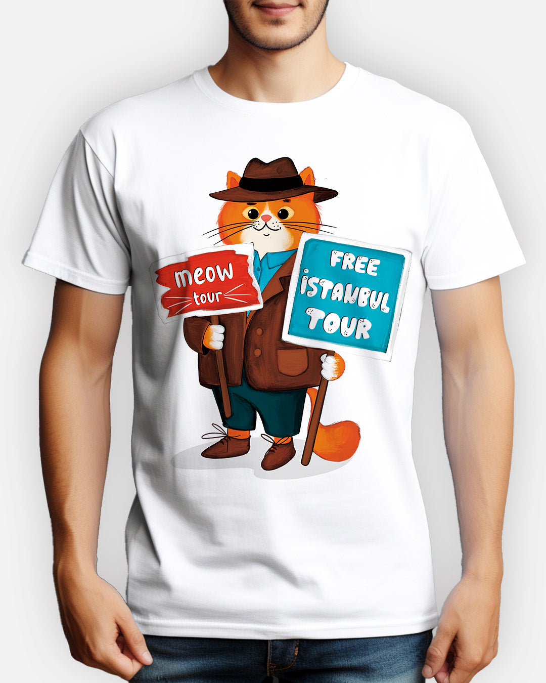 Meow Tour T-Shirt – Istanbul's Sweetest Guide