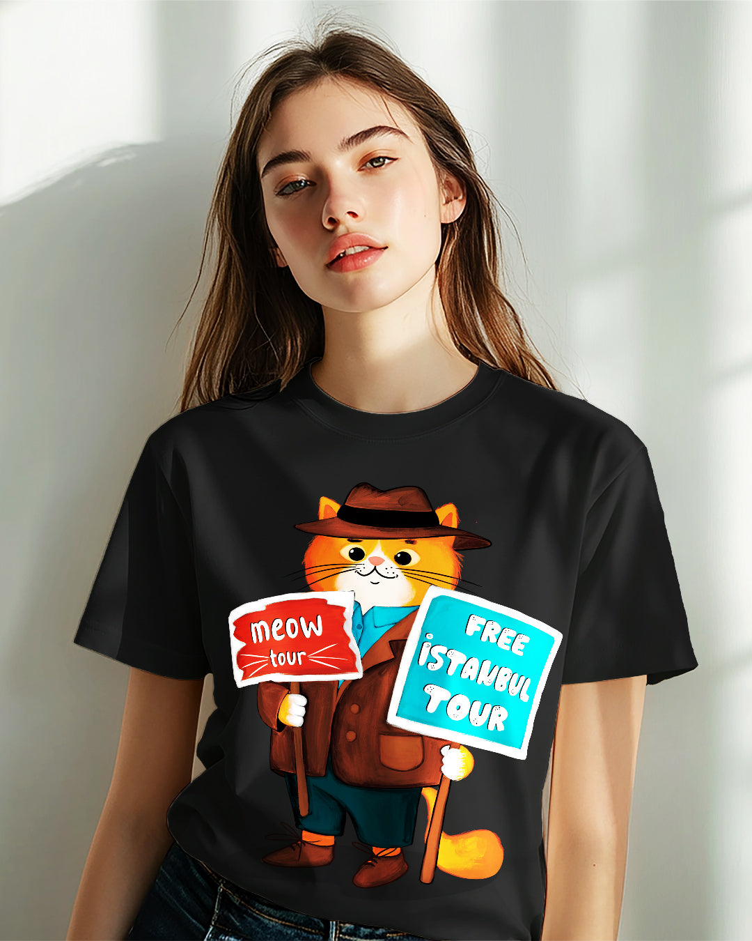 Meow Tour T-Shirt – Istanbul's Sweetest Guide