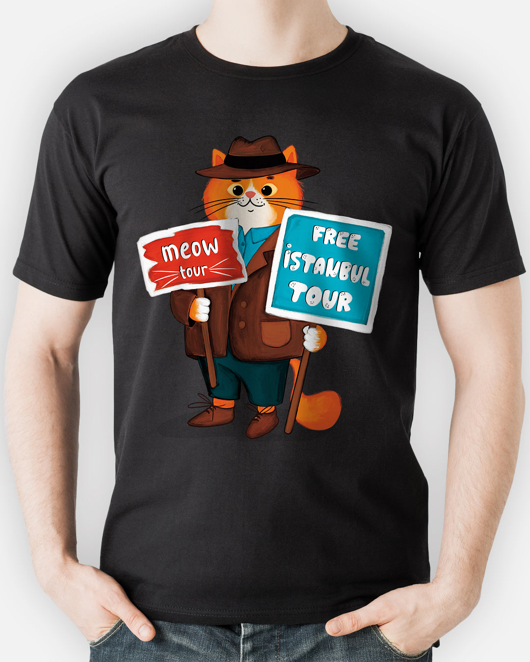 Meow Tour T-Shirt – Istanbul's Sweetest Guide