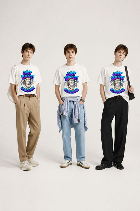 Art Beat Eskişehir Esprili %100 Pamuklu Tasarım T-Shirt