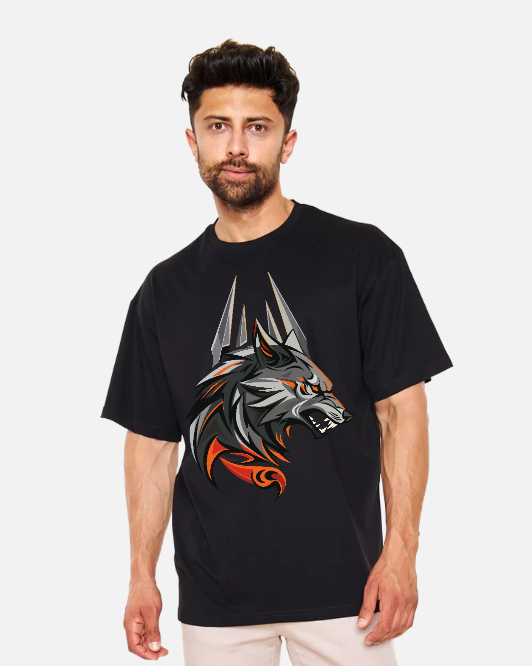 Çelik Dişler | Gücün ve Direncin Oversize Tişörtü