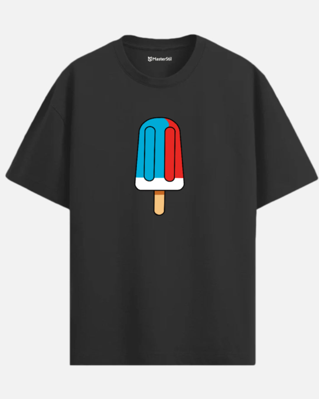 Freeze Me Baby | Retro Dondurma Popart Oversize Tişört