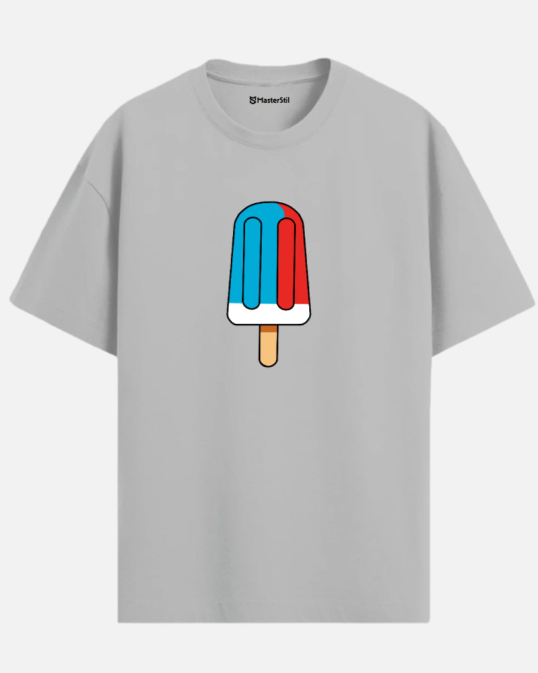 Freeze Me Baby | Retro Dondurma Popart Oversize Tişört