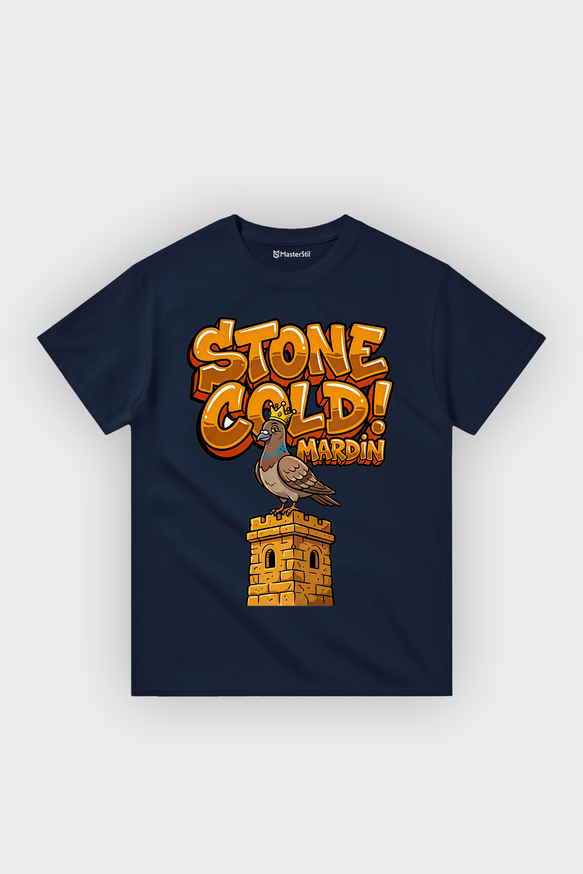 Gold Mardin Esprili %100 Pamuklu Tasarım T-Shirt