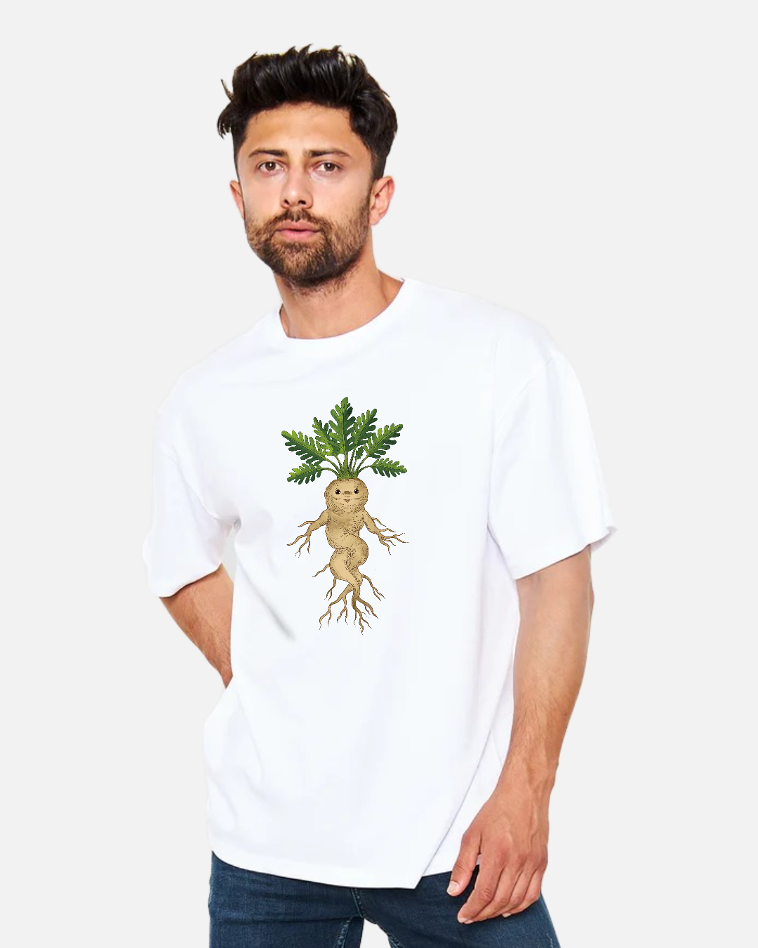 Mystic Mandrake – The Power of Magical Roots – Oversize T-Shirt