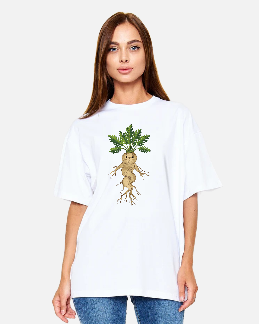 Mystic Mandrake – The Power of Magical Roots – Oversize T-Shirt
