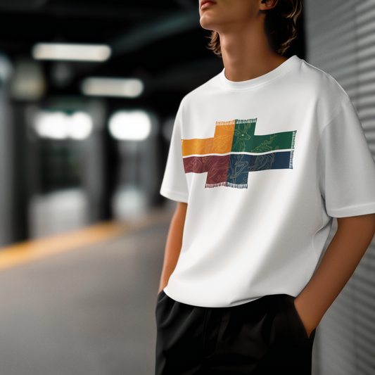 Mystic Unity – Dört Ruhun Atkısı - Oversize Tişört