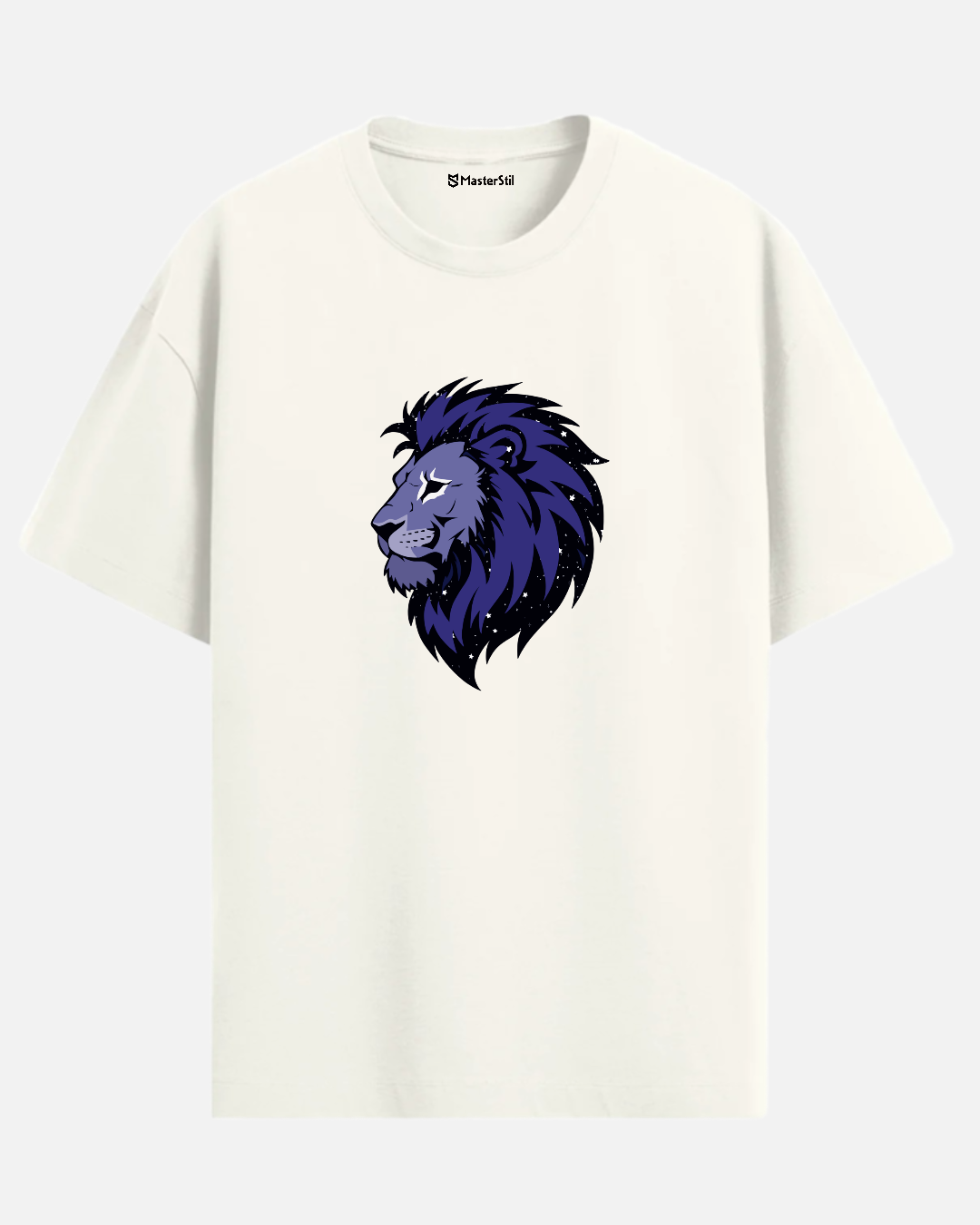 Mystic Lion - Kozmik Aslan Gücü Oversize Tişört