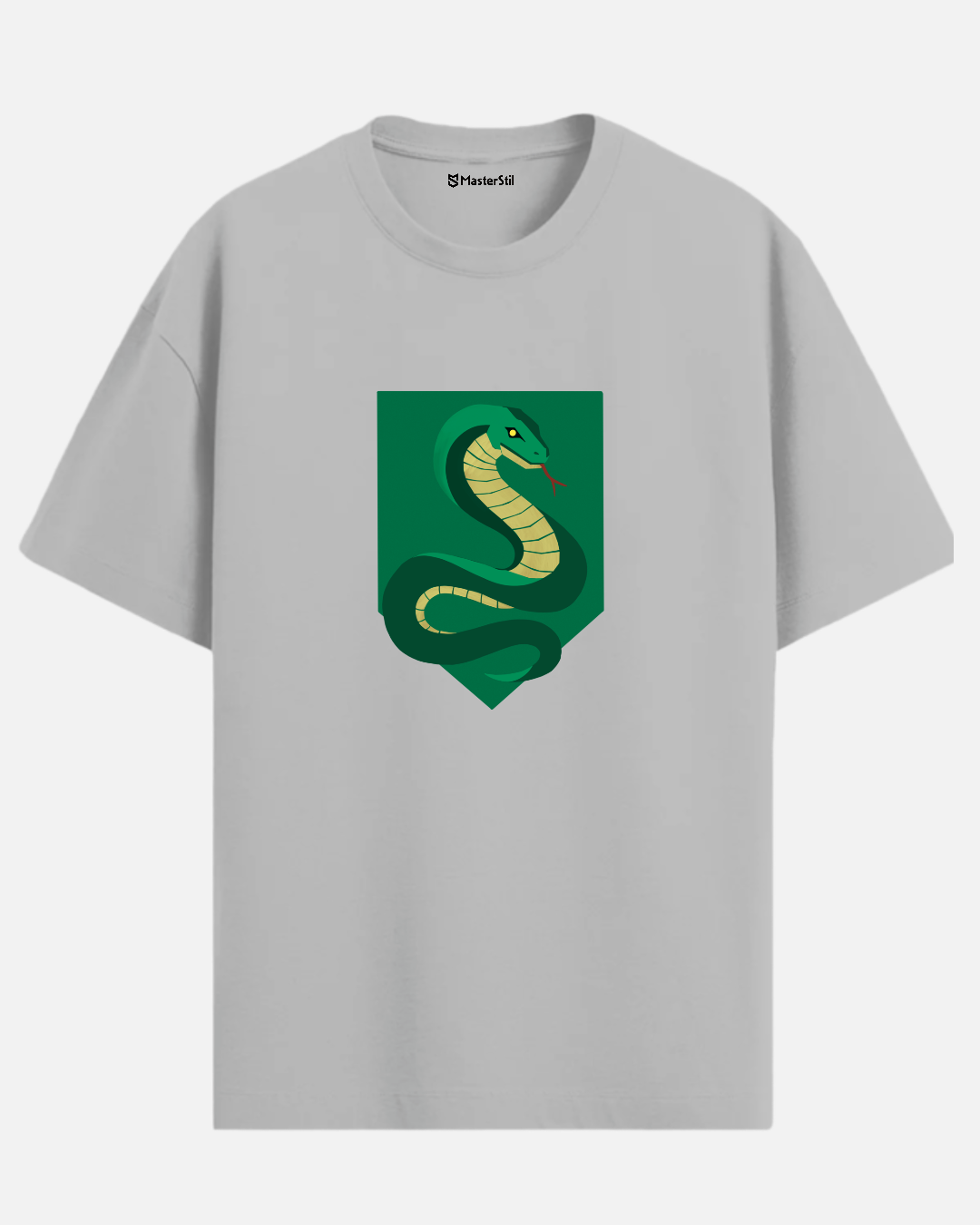 Mystic Serpent – Symbol of Wisdom and Ambition – Unisex Oversize T-Shirt