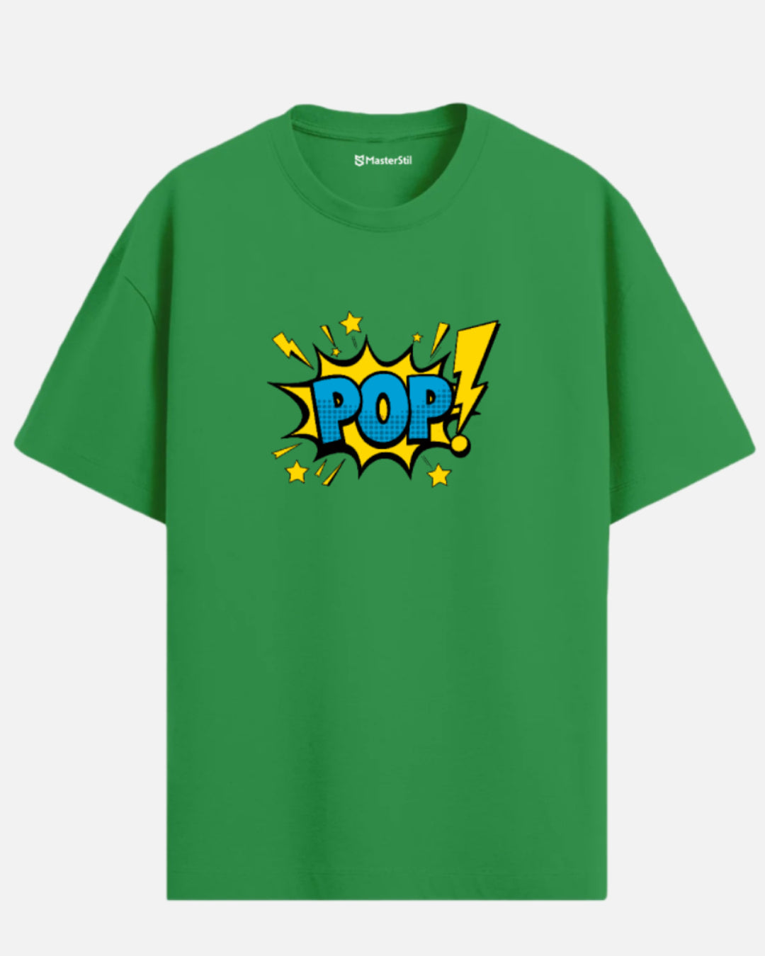 POP! – Enerji Patlaması PopArt Unisex Oversize Tişört