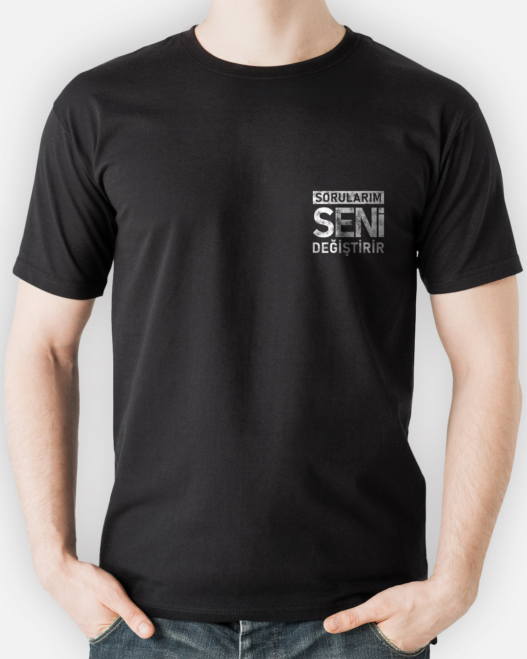 My Questions Change You – Minimal Coaching T-Shirt