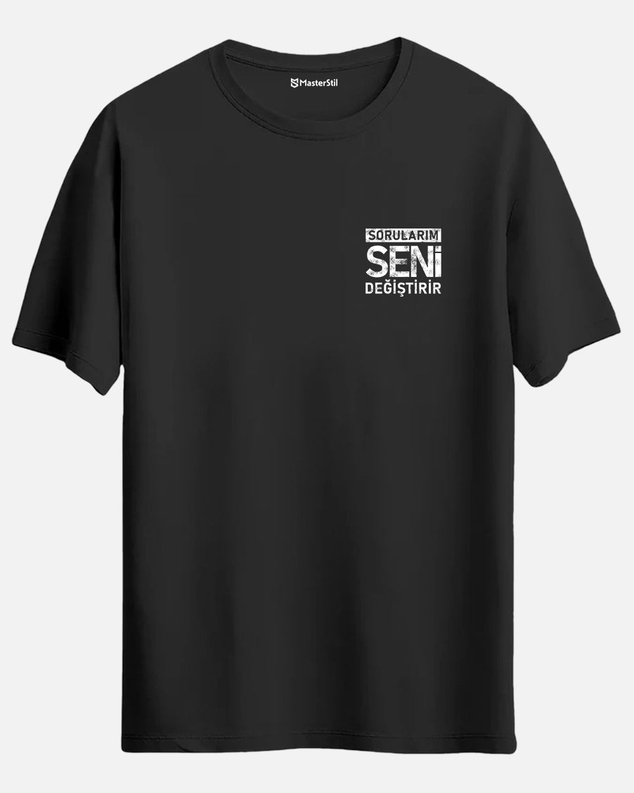 My Questions Change You – Minimal Coaching T-Shirt