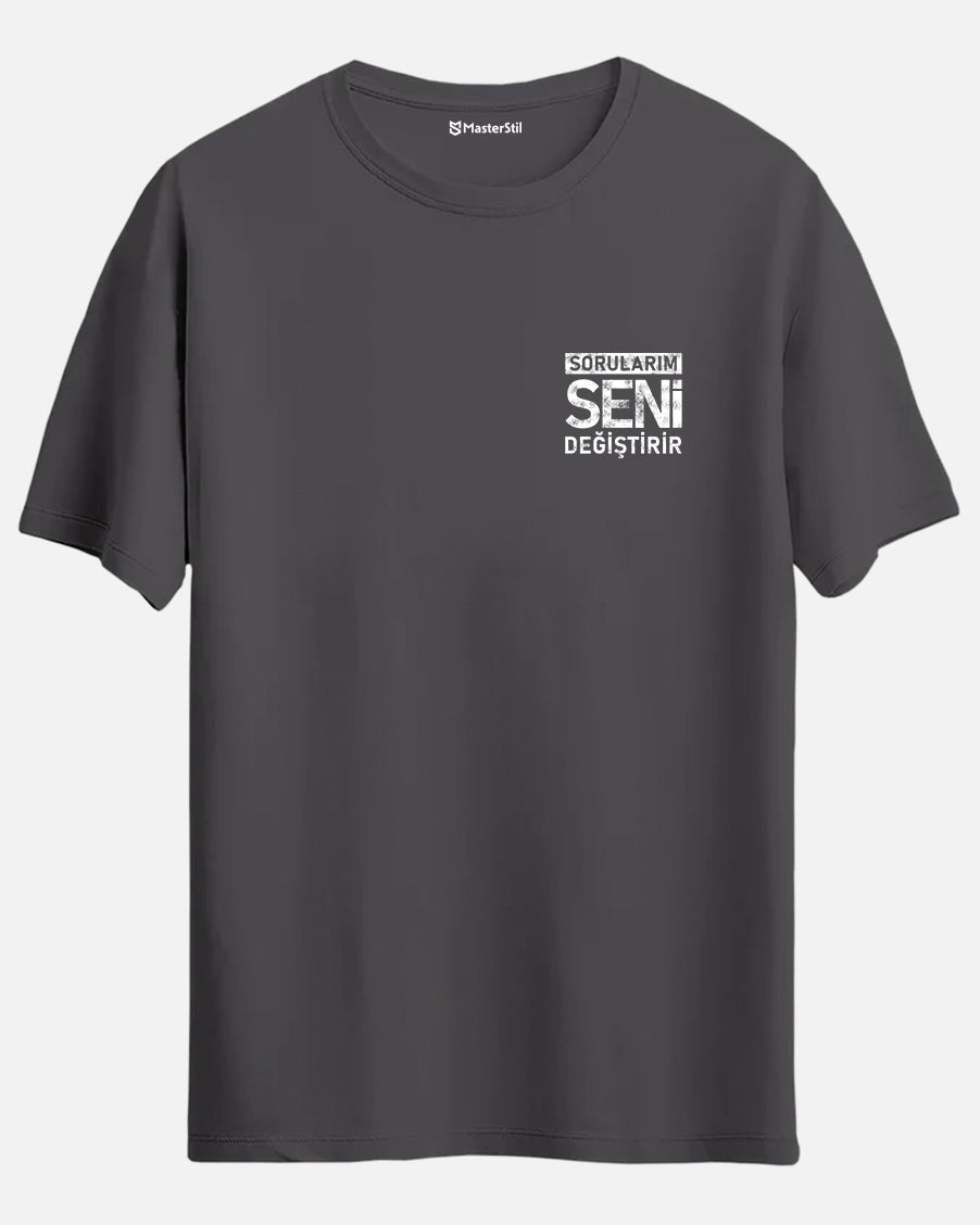 My Questions Change You – Minimal Coaching T-Shirt