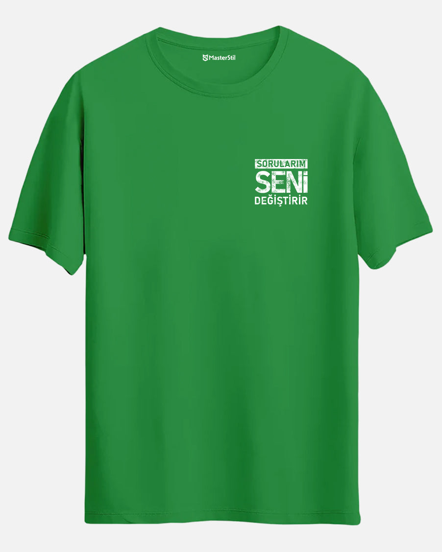My Questions Change You – Minimal Coaching T-Shirt
