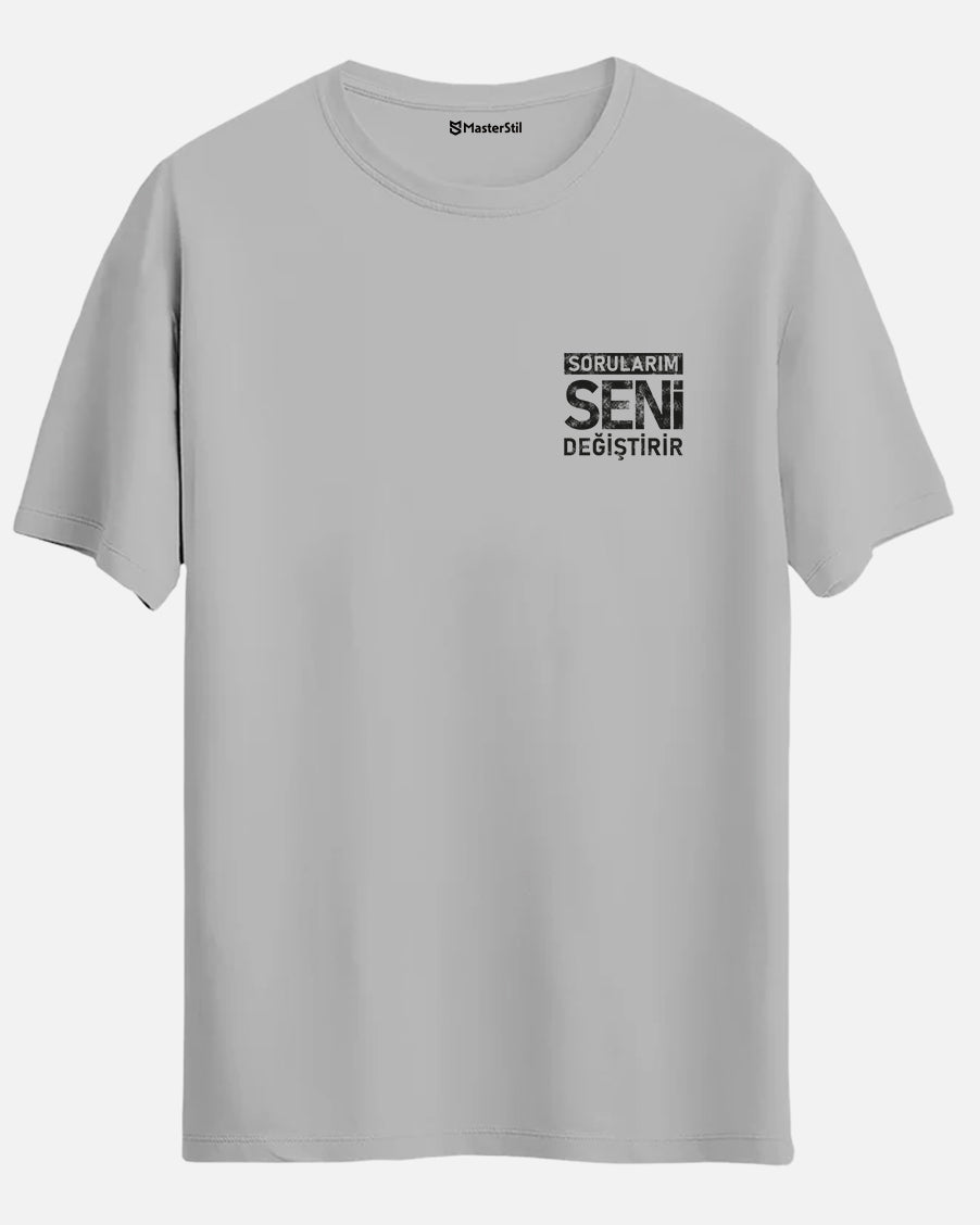 My Questions Change You – Minimal Coaching T-Shirt