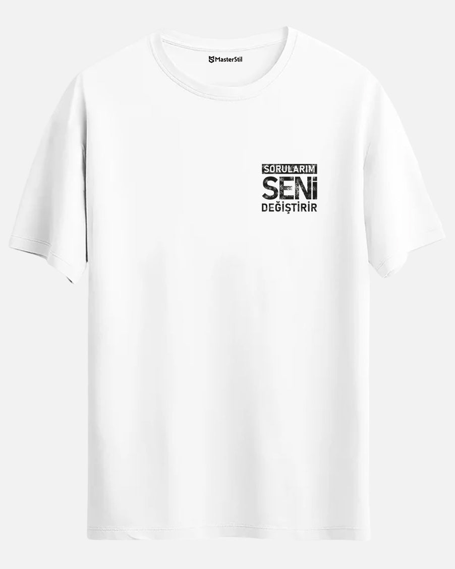 My Questions Change You – Minimal Coaching T-Shirt
