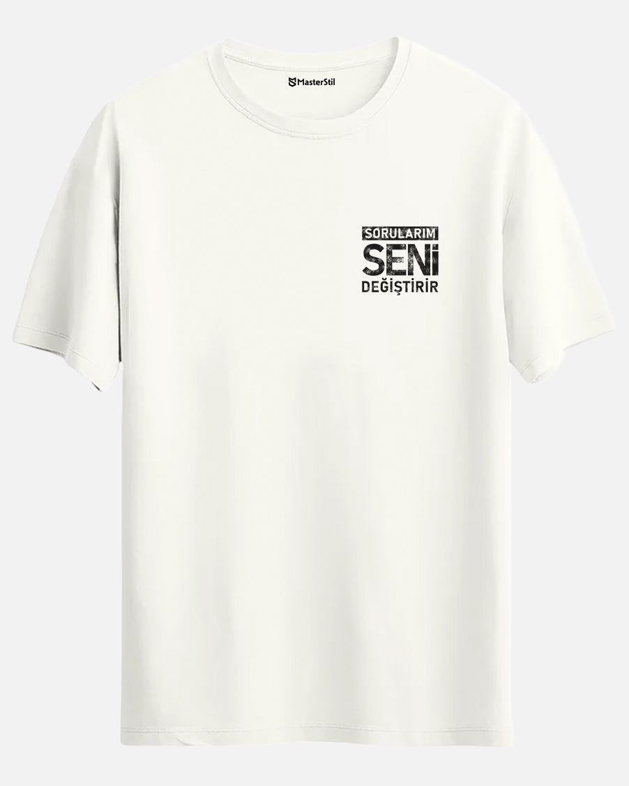 My Questions Change You – Minimal Coaching T-Shirt
