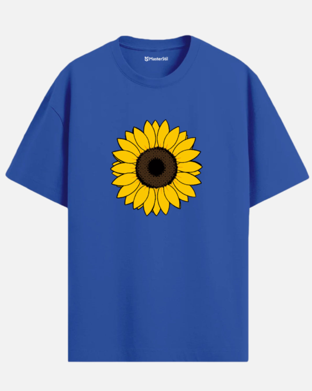 Sunshine Energy | Oversize Ayçiçeği Popart Tişört