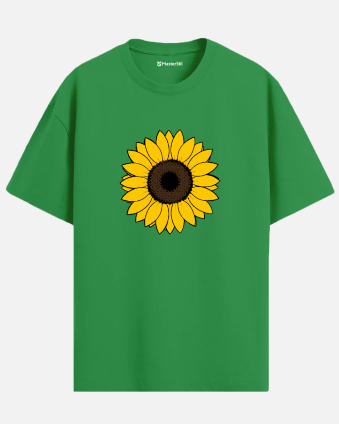 Sunshine Energy | Oversize Ayçiçeği Popart Tişört