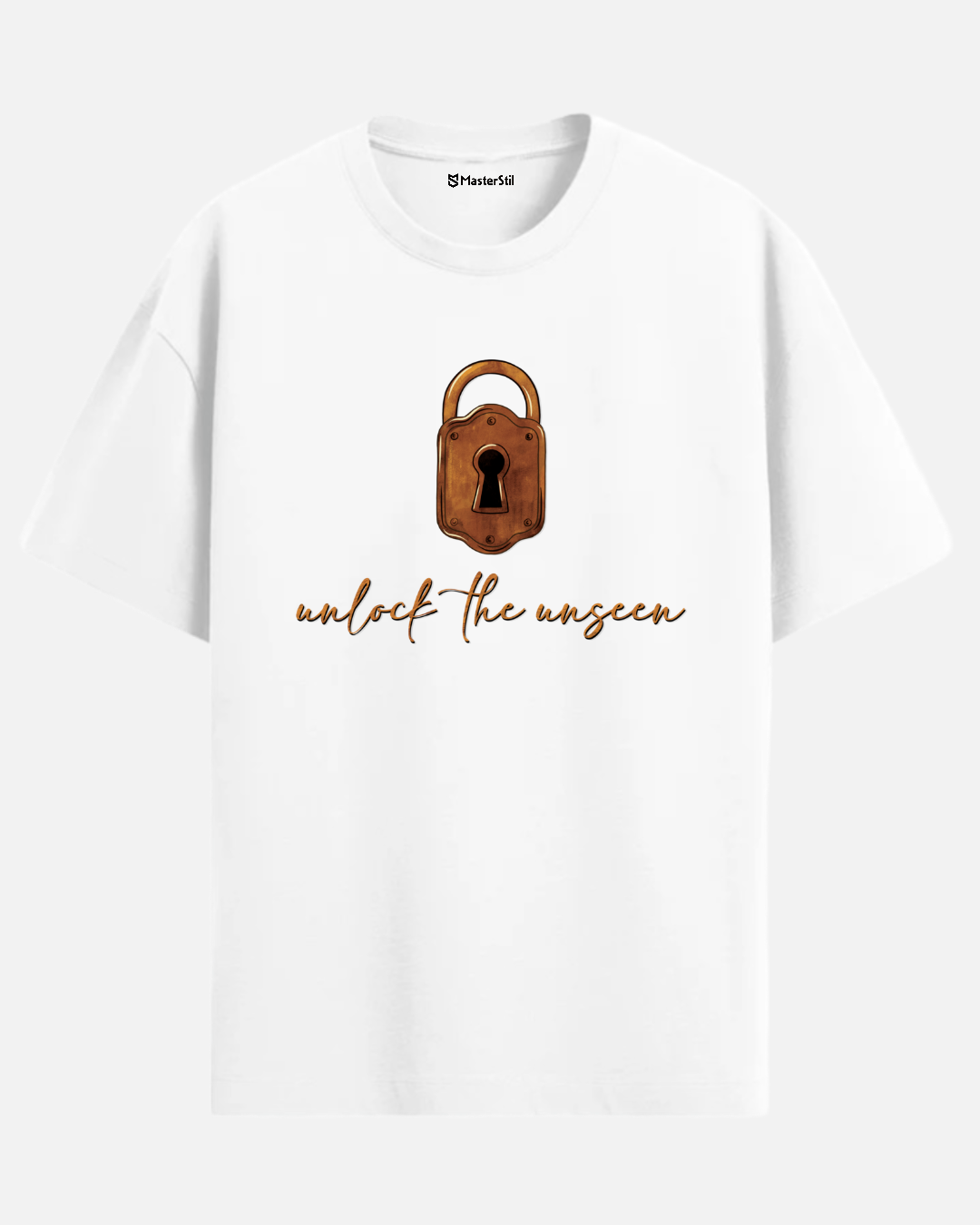 Unlock the Unseen - Görünmeyeni Aç - Oversize Tişört