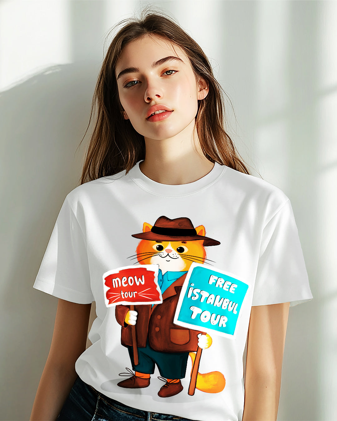 Meow Tour T-Shirt – Istanbul's Sweetest Guide