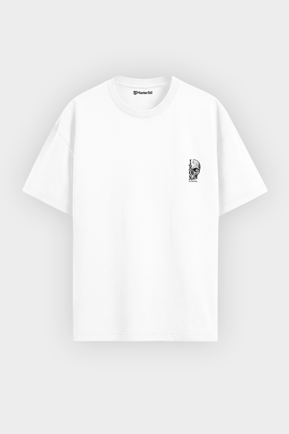 Oversize Gym Sporcu Streetwear T-shirt - Demir Kafa Tasarım