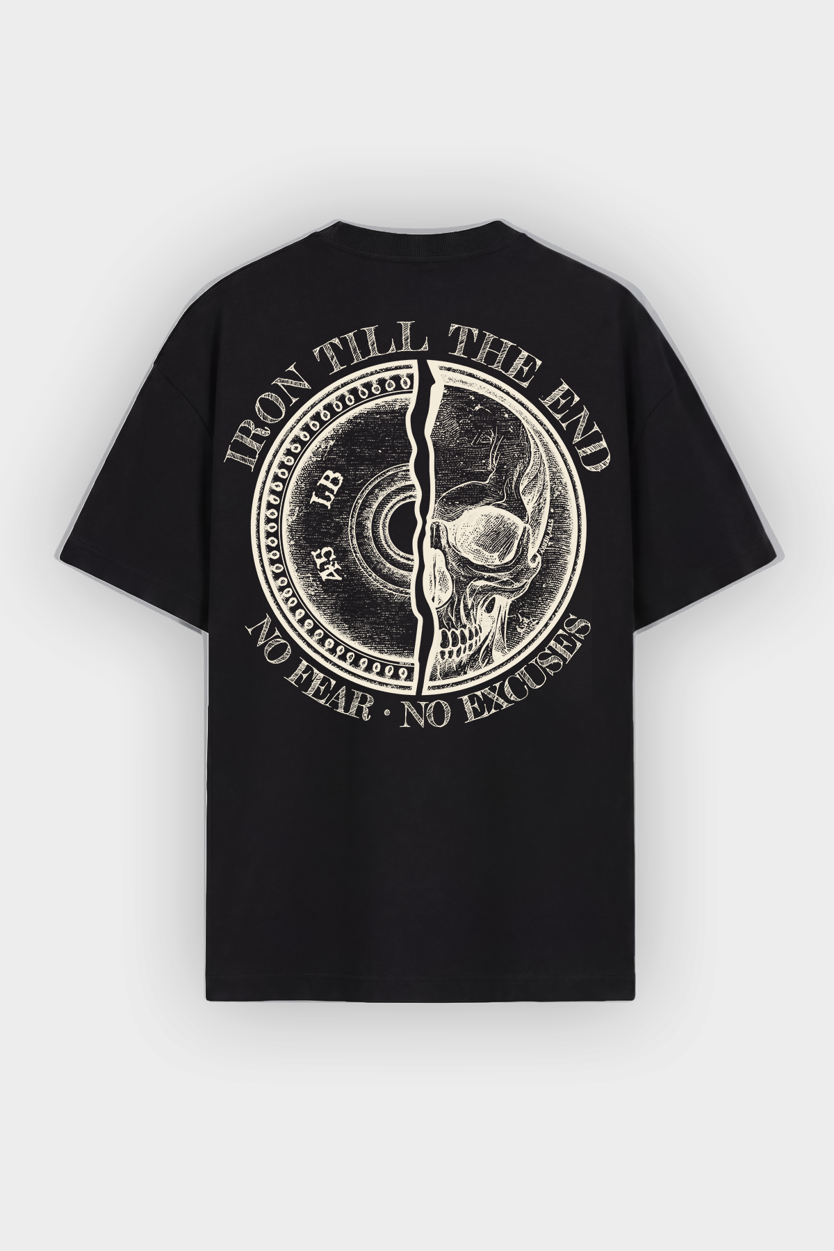 Oversize Gym Sporcu Streetwear T-shirt - Demir Kafa Tasarım