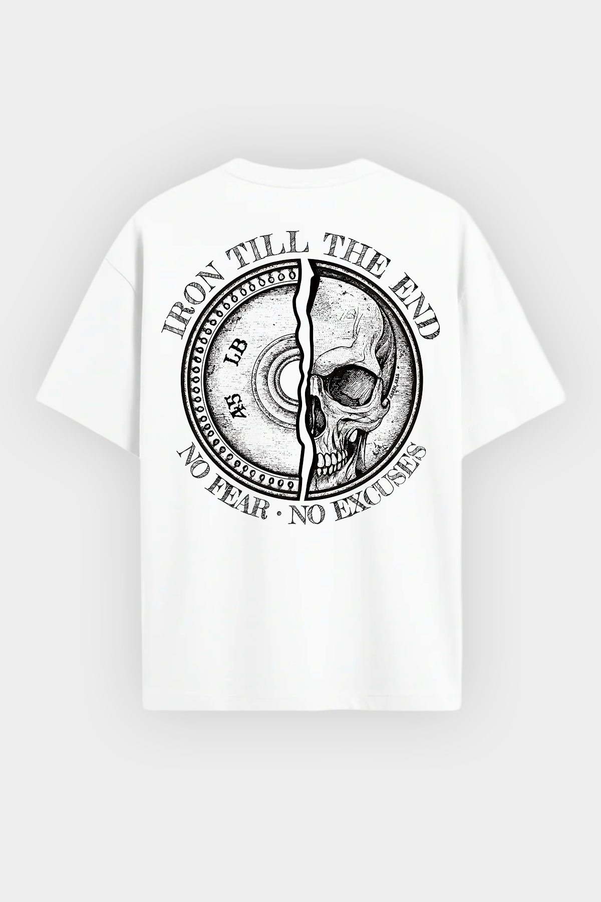 Oversize Gym Sporcu Streetwear T-shirt - Demir Kafa Tasarım
