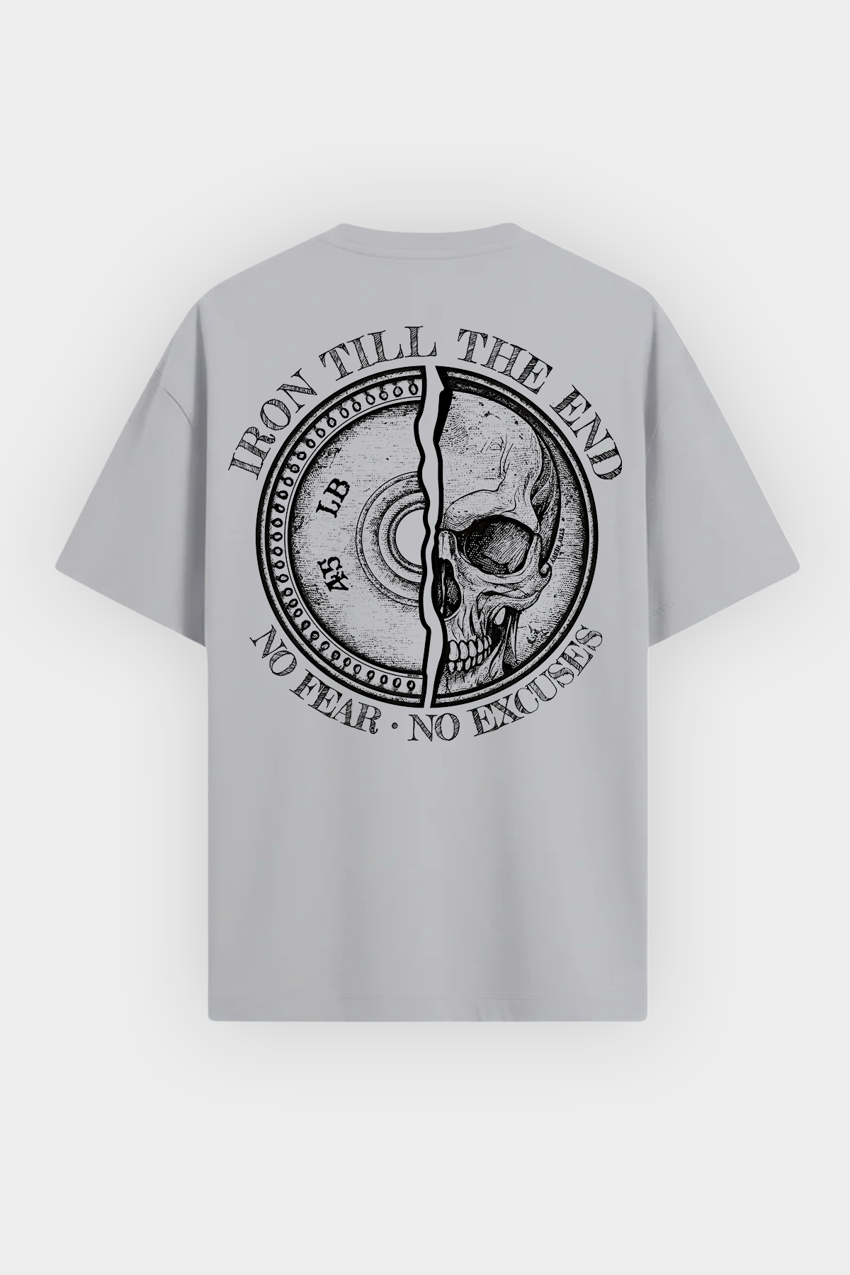 Oversize Gym Sporcu Streetwear T-shirt - Demir Kafa Tasarım