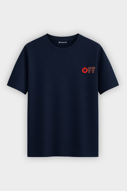 OFF – Düğmeye Basmadan Kapat Tişört
