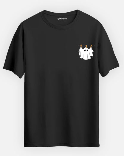 Spooky Fresh – Clothesline Ghost T-Shirt