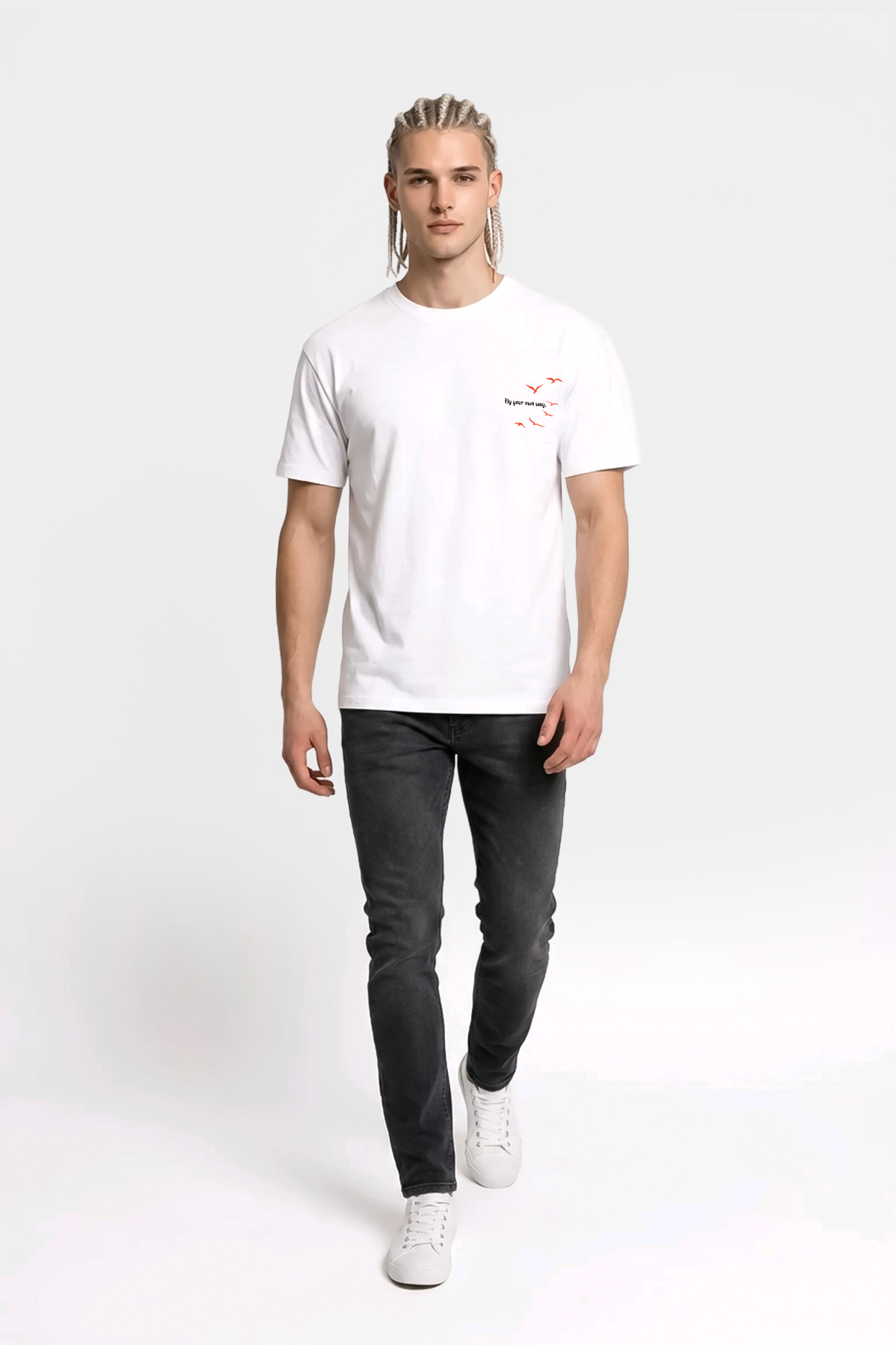 Fly Your Own Way – Kendi Yolunda Uç - Basic Regular Tişört