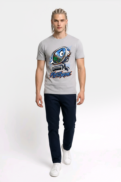 Focus On The Ride Motorcu Esprili %100 Pamuklu Tasarım T-Shirt