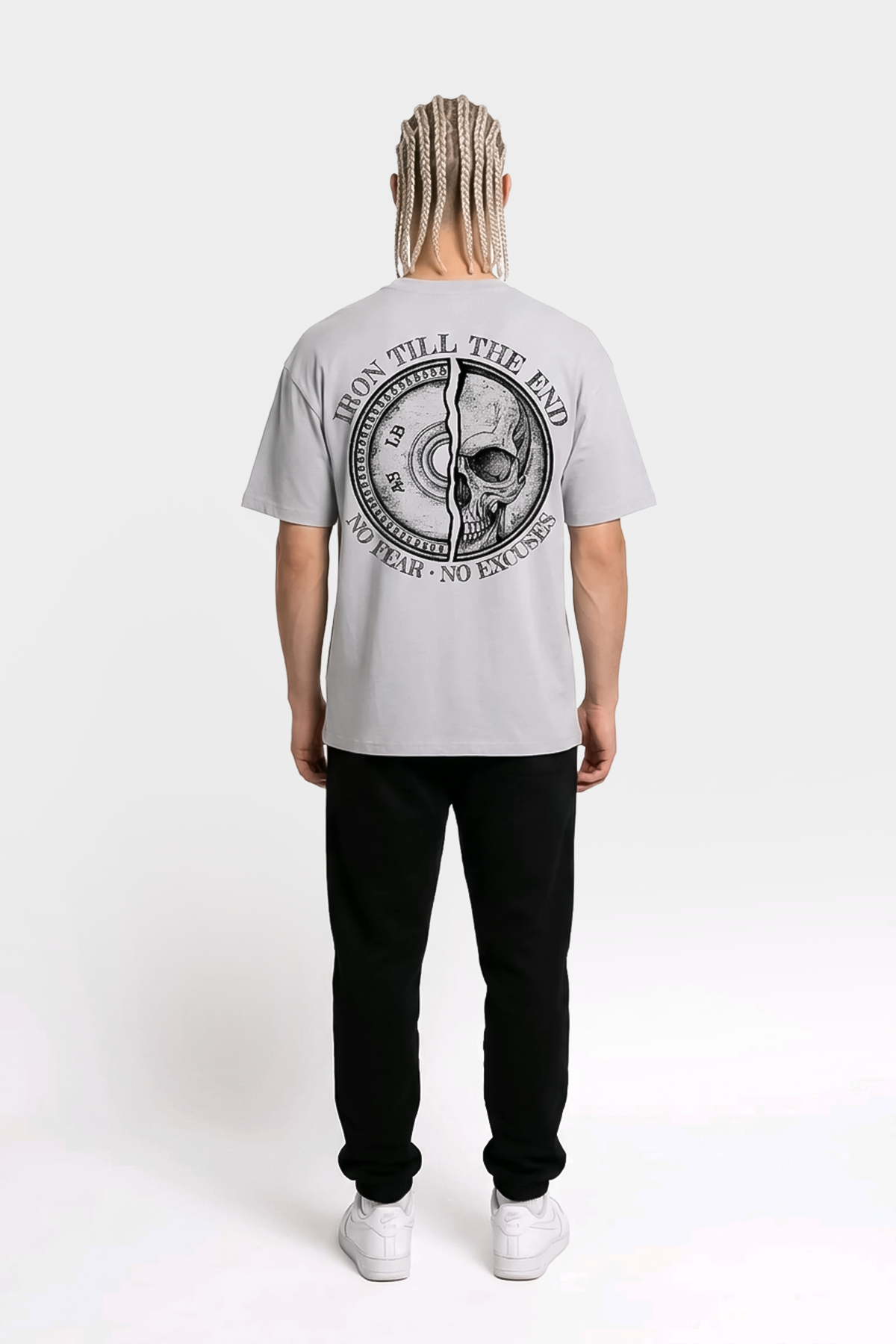 Oversize Gym Sporcu Streetwear T-shirt - Demir Kafa Tasarım