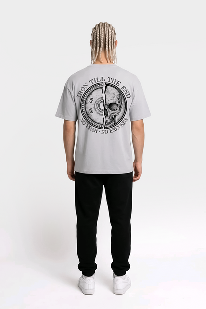 Oversize Gym Sporcu Streetwear T-shirt - Demir Kafa Tasarım