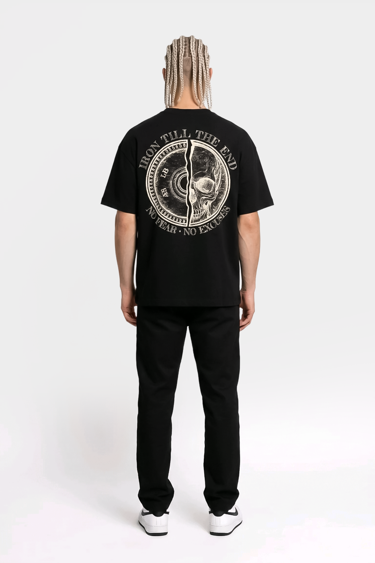 Oversize Gym Sporcu Streetwear T-shirt - Demir Kafa Tasarım