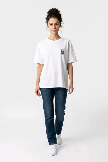 Oversize Gym Sporcu Streetwear T-shirt - Demir Kafa Tasarım