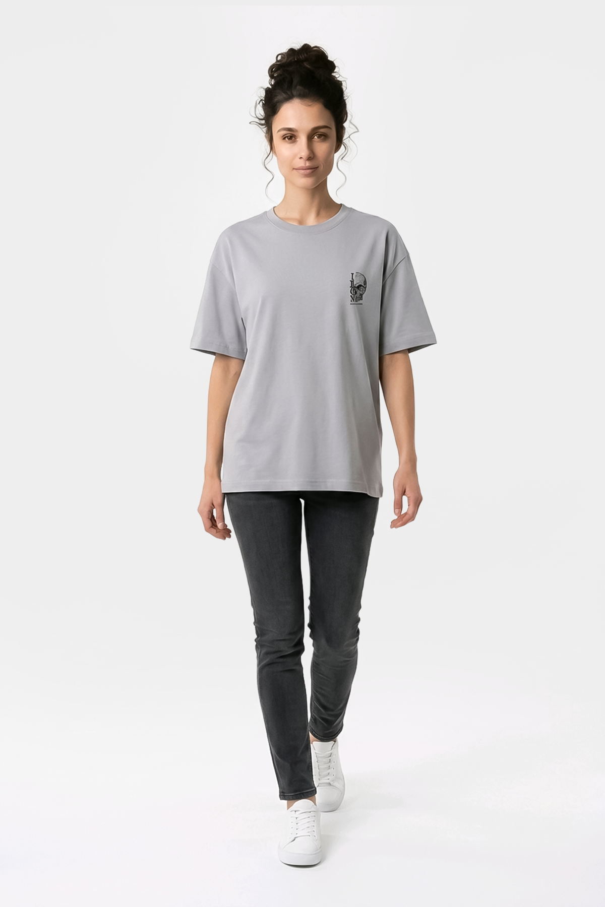 Oversize Gym Sporcu Streetwear T-shirt - Demir Kafa Tasarım
