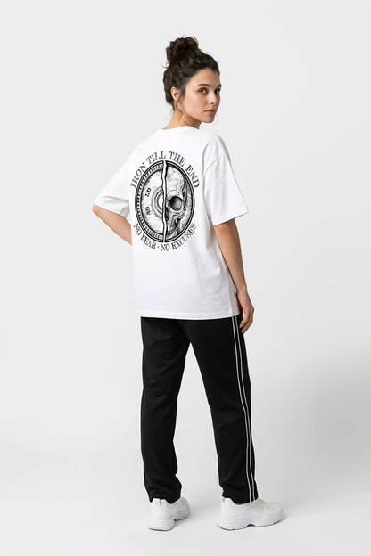 Oversize Gym Sporcu Streetwear T-shirt - Demir Kafa Tasarım