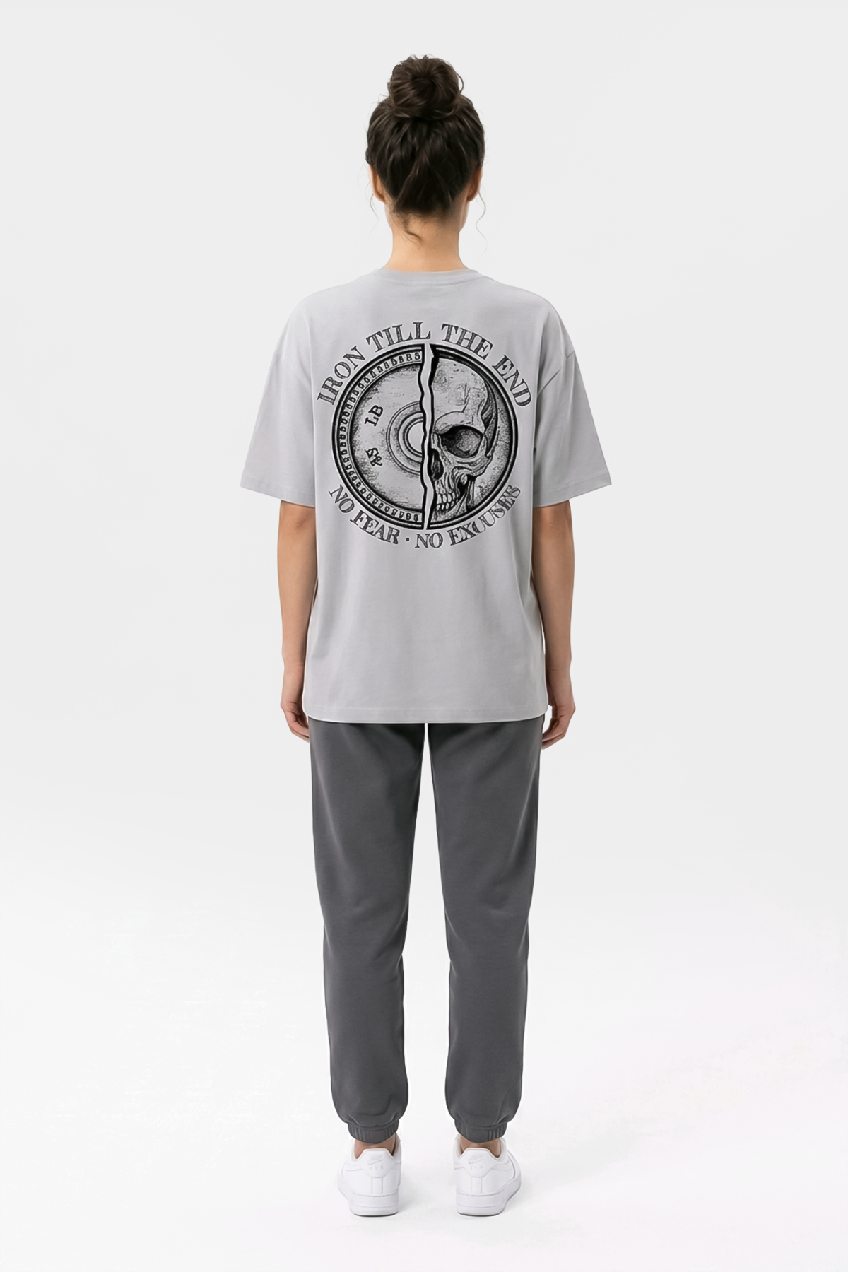 Oversize Gym Sporcu Streetwear T-shirt - Demir Kafa Tasarım