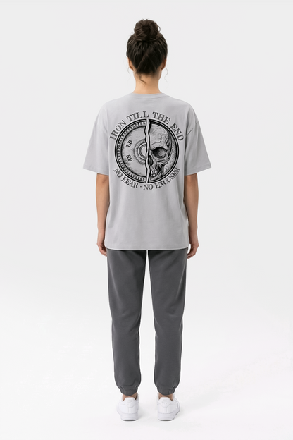 Oversize Gym Sporcu Streetwear T-shirt - Demir Kafa Tasarım