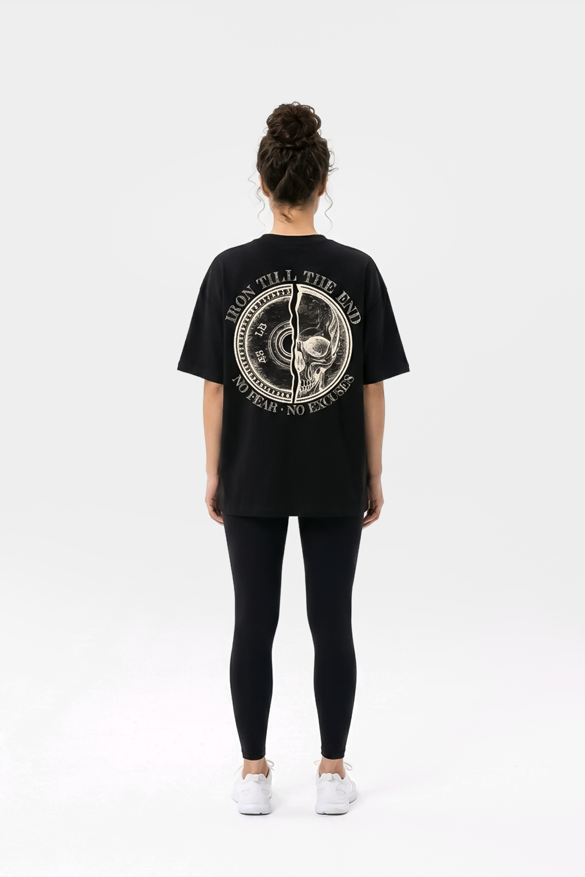 Oversize Gym Sporcu Streetwear T-shirt - Demir Kafa Tasarım