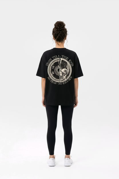 Oversize Gym Sporcu Streetwear T-shirt - Demir Kafa Tasarım