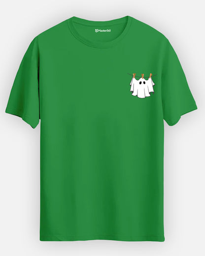 Spooky Fresh – Clothesline Ghost T-Shirt