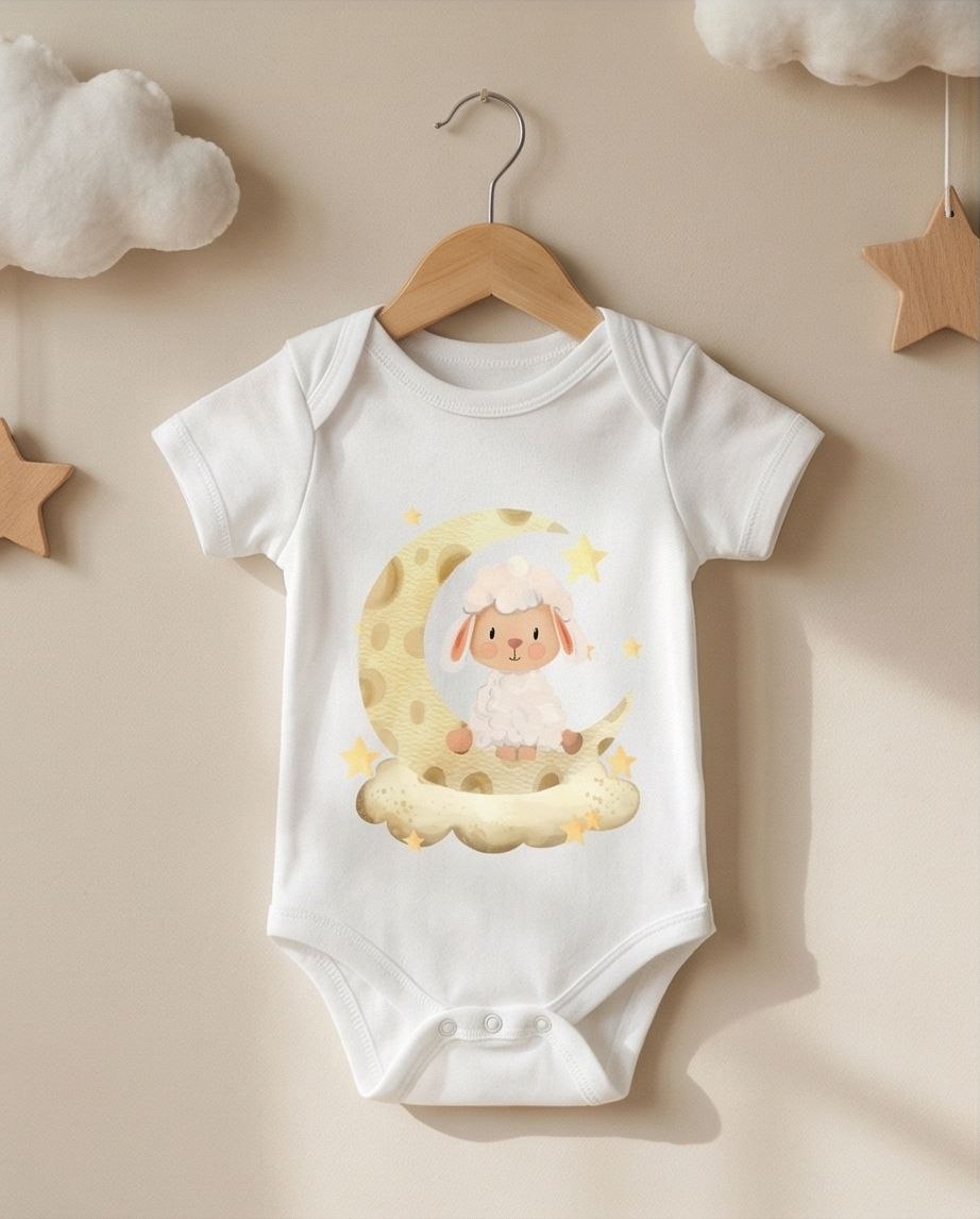 Bulutların Üstündeki Kuzucuk – Bebek Body