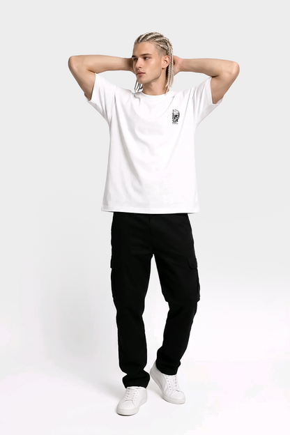 Oversize Gym Sporcu Streetwear T-shirt - Demir Kafa Tasarım
