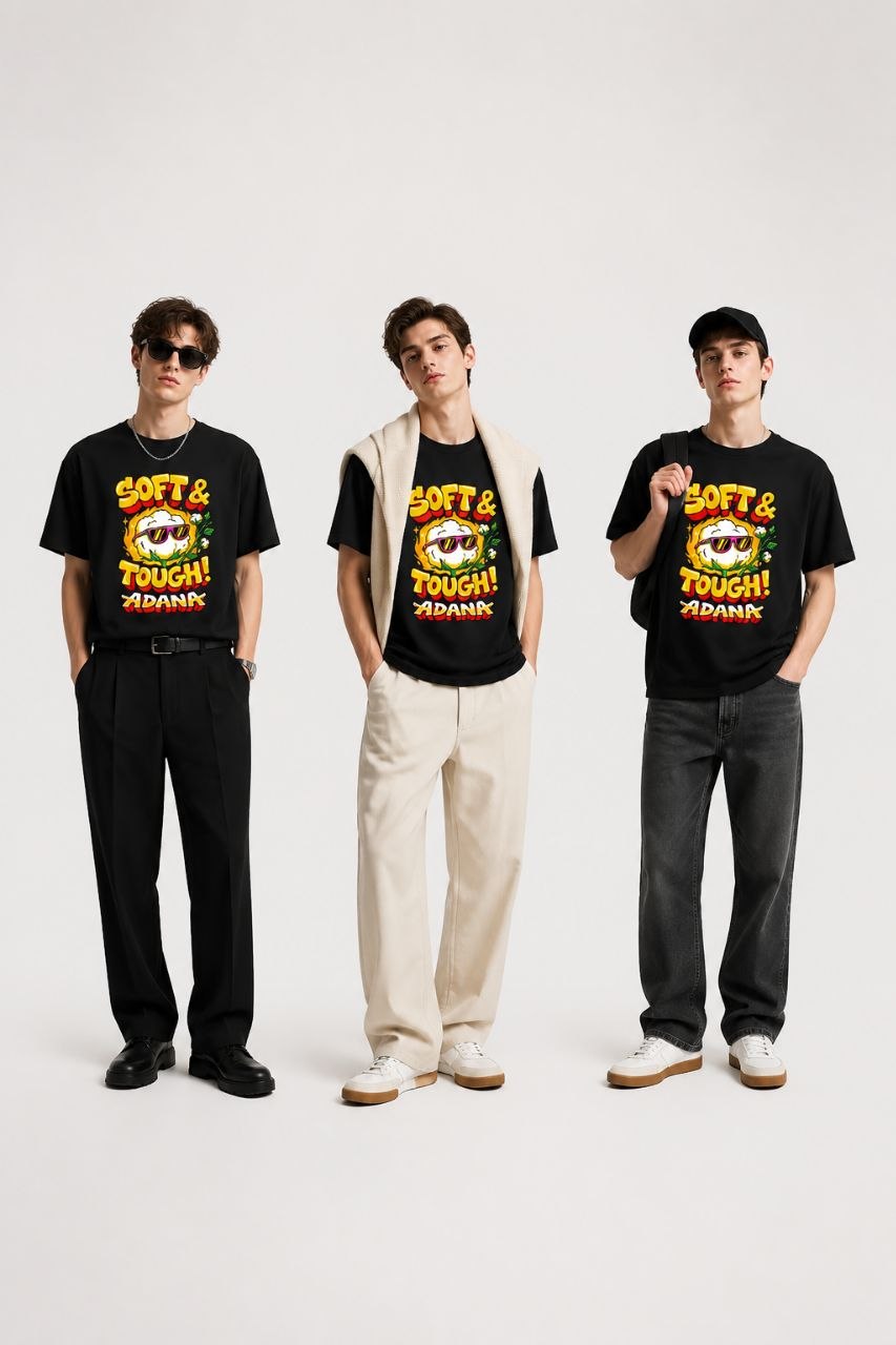 Adana Temalı %100 Pamuklu Tasarım T-Shirt