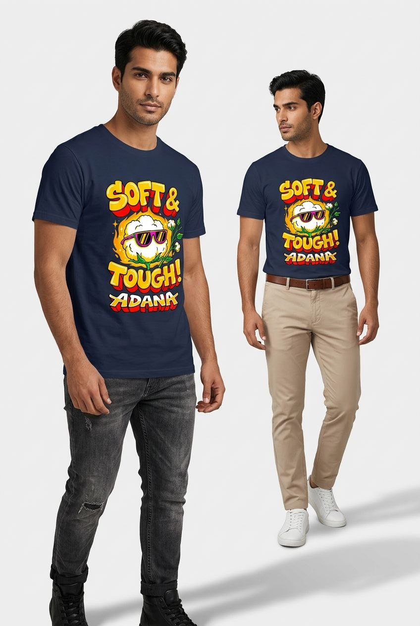 Adana Temalı %100 Pamuklu Tasarım T-Shirt
