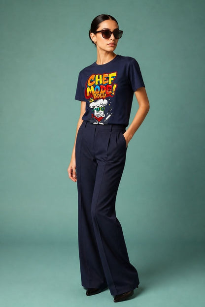 Chef Mode Bolu Esprili %100 Pamuklu Tasarım T-Shirt