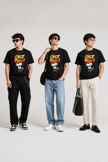 Chef Mode Bolu Esprili %100 Pamuklu Tasarım T-Shirt